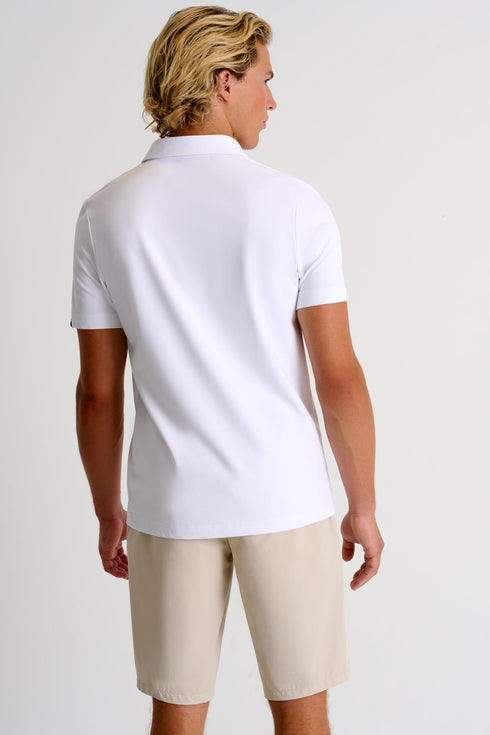 Shan Actuel Textured Jersey Polo - 62513-47-000